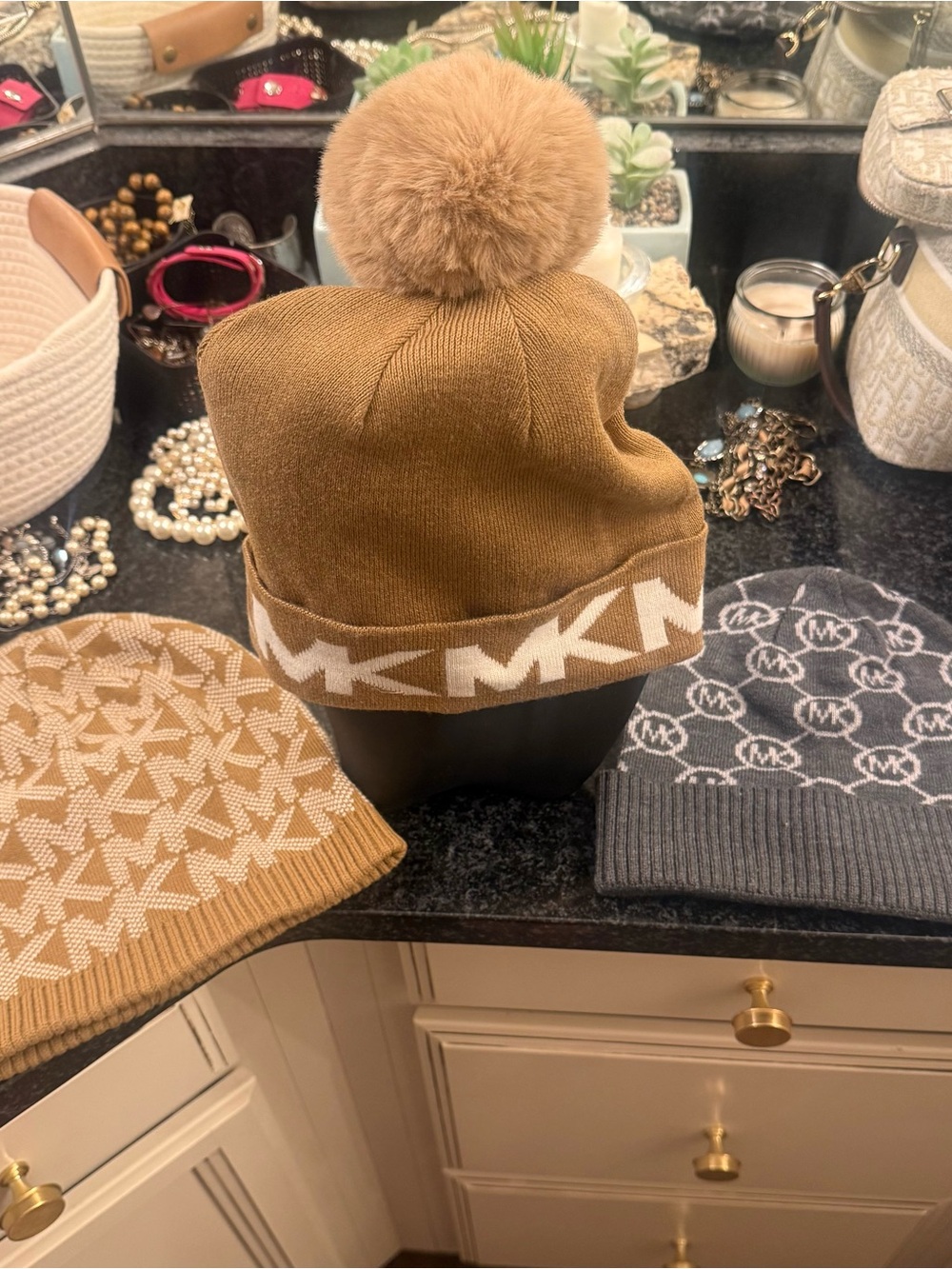 Bundle of 3 MICHAEL Kors Beanie Hats